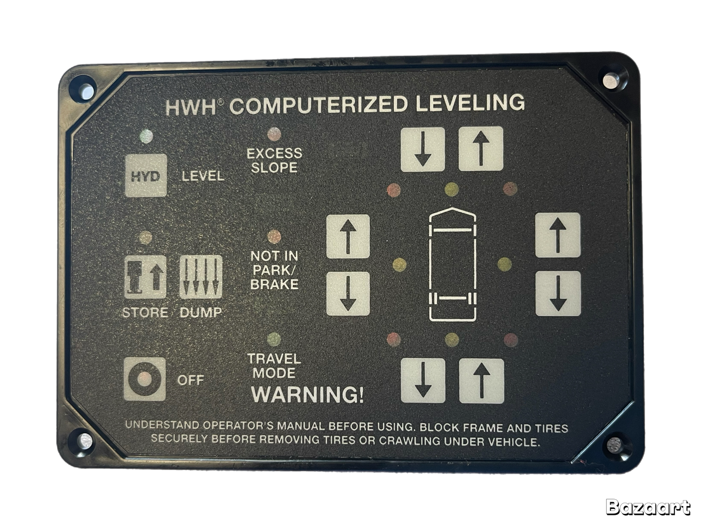 RAP1088 - AP1088 - HWH 610 w/AIR DUMP - Leveling System TouchPad