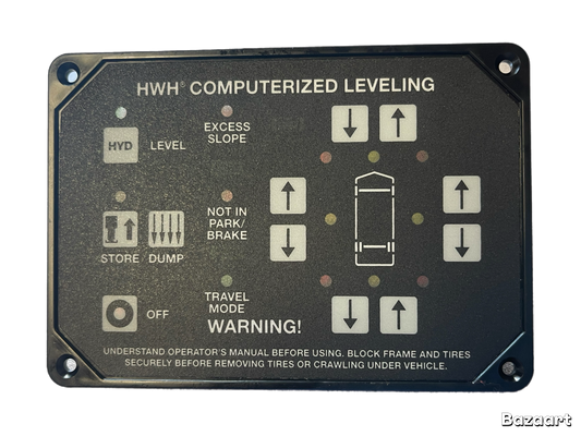 RAP1088 - AP1088 - HWH 610 w/AIR DUMP - Leveling System TouchPad
