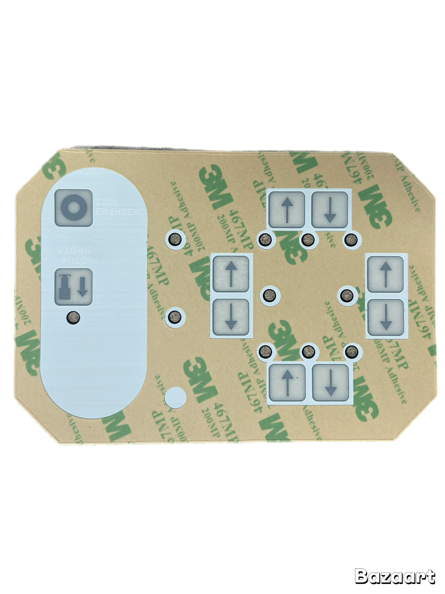 RP37465 - P37465 - Lexan TP Cover - 325 No AIR - No "ON" Button