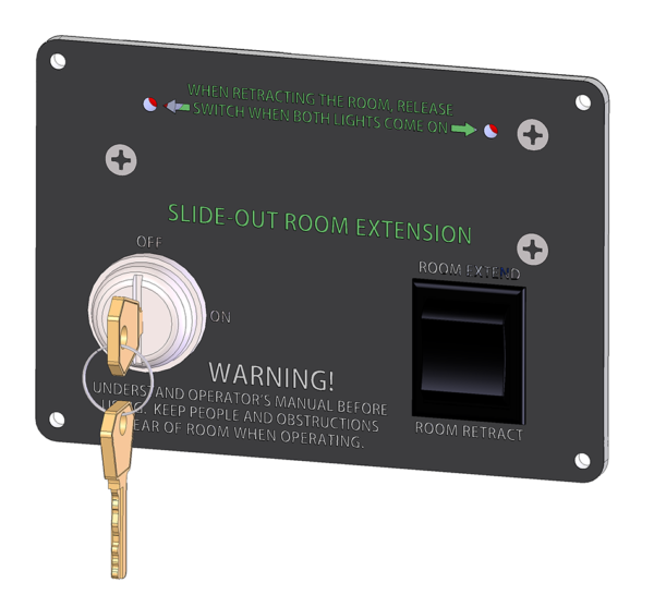 (DSS) RAP64663 (AP64663) - Slide Room Control Panel