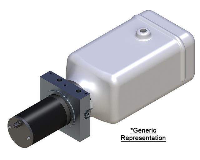 RAP44644 - Motor/Pump/Reservoir Assembly - 1.6 Gallon - 3" Motor