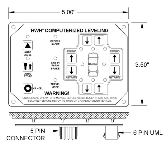 RAP47493 - Touch Pad 725 w/o air