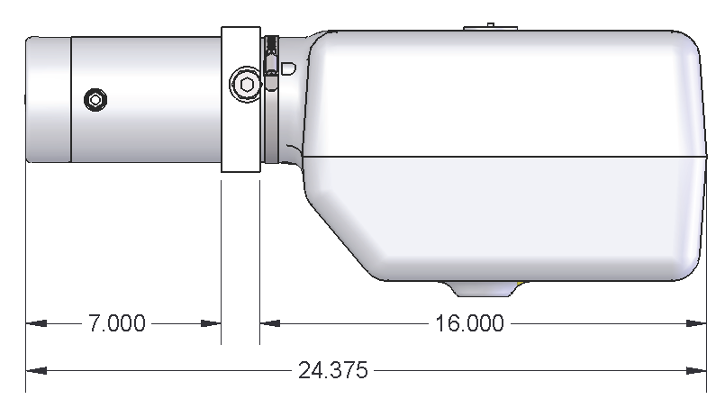 RAP55208 - Power Unit - Motor/Pump/Tank - 3.9 Gallon Plastic - Longer Monarch Motor