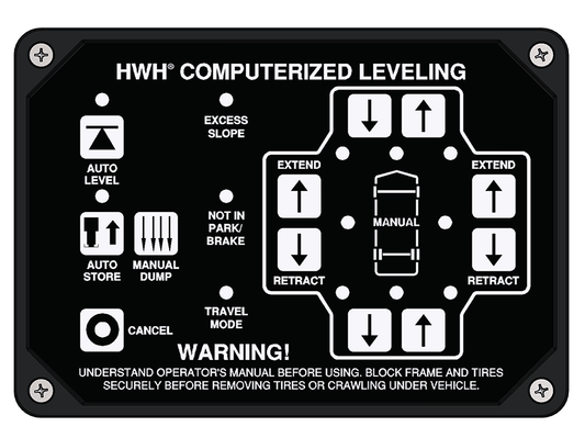 HWH RAP56075 - Touch Pad 725s w/Air Dump