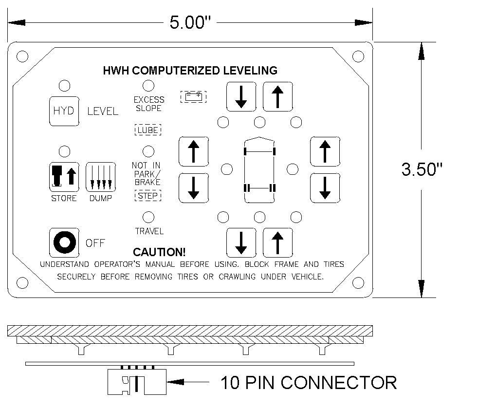 (DSS) RAP7864 - Touch Pad 510/610