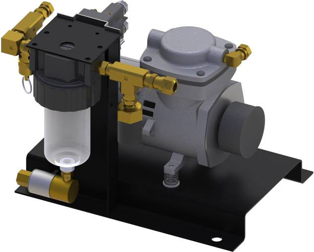 HWH RAP8400 (AP8400) - Air Leveling - Complete Assembly - Air Compressor (12V Thomas)