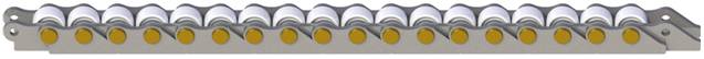 RAP93779 Slide Room Chain 40 Rivet