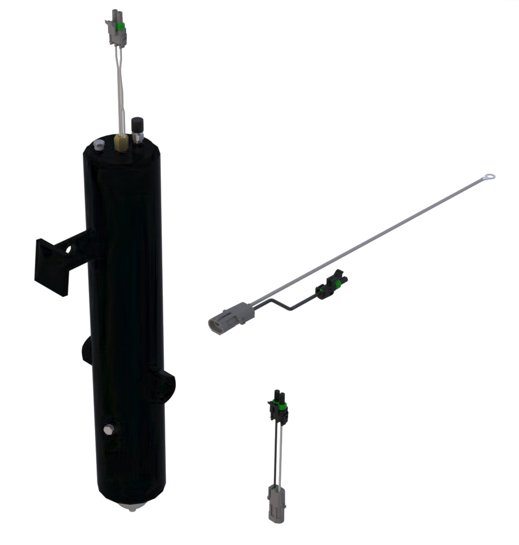 HWH RAP2456 - AP2456 Cylinder - 16,000 - 2.75" Rod X 13" Stroke - BEF - Side to Side Springs