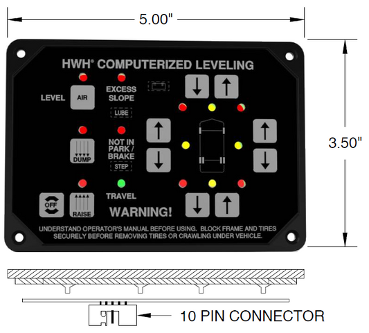 RAP8444 - Touch Pad Air leveling 600
