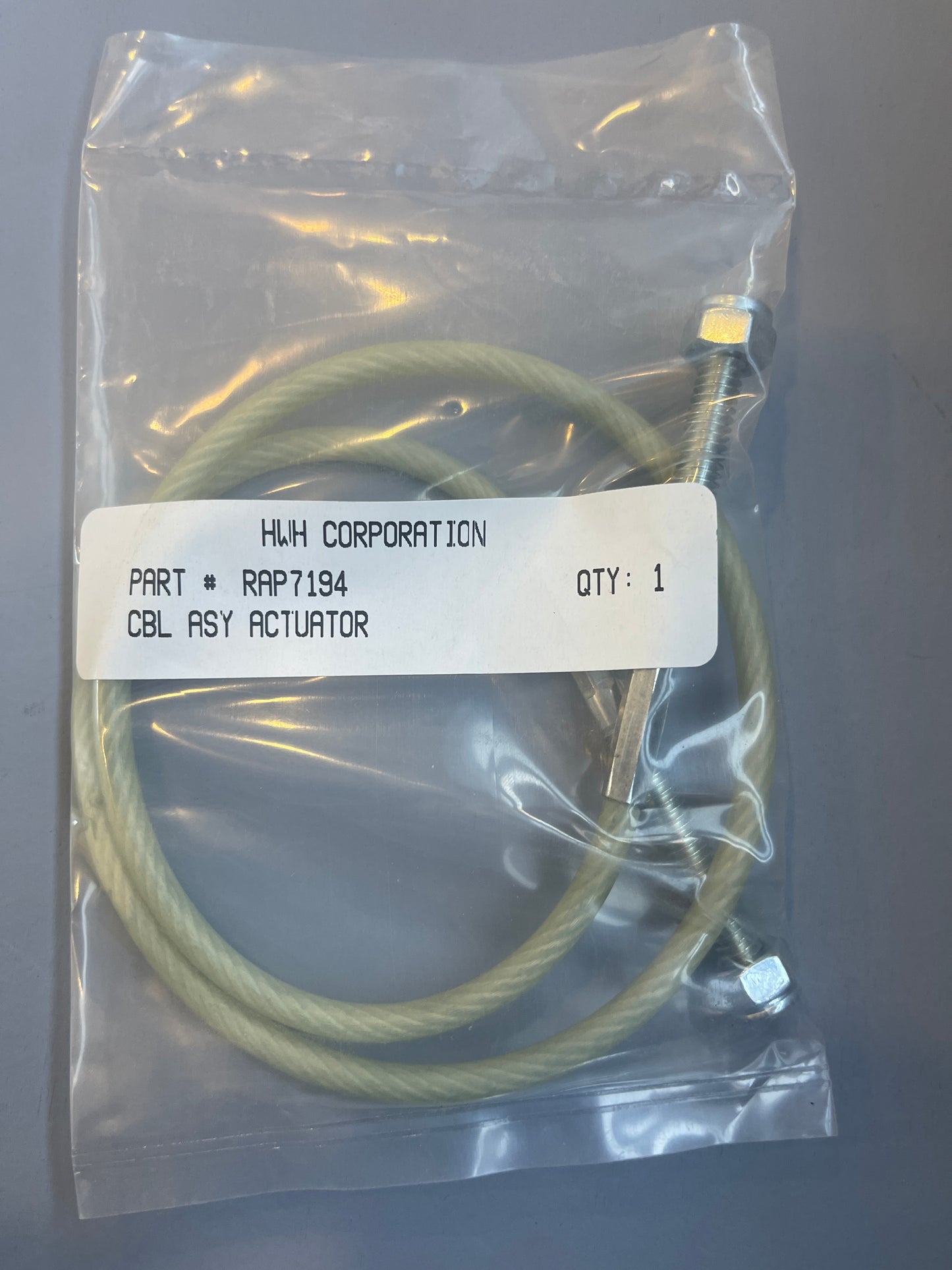RAP7194 - KickDown Actuator Cable Kit