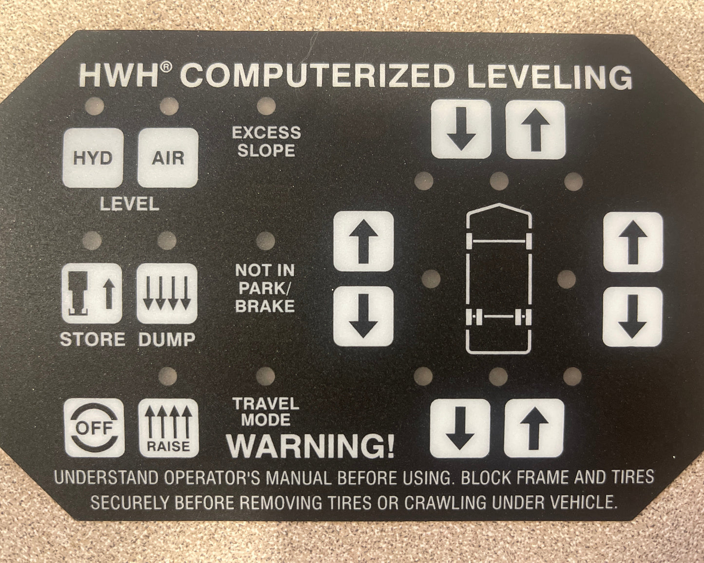 RP5596 - P5596 - Lexan TP Cover - AIR/HYDRAULIC - 500/600/680/2000 Series Systems