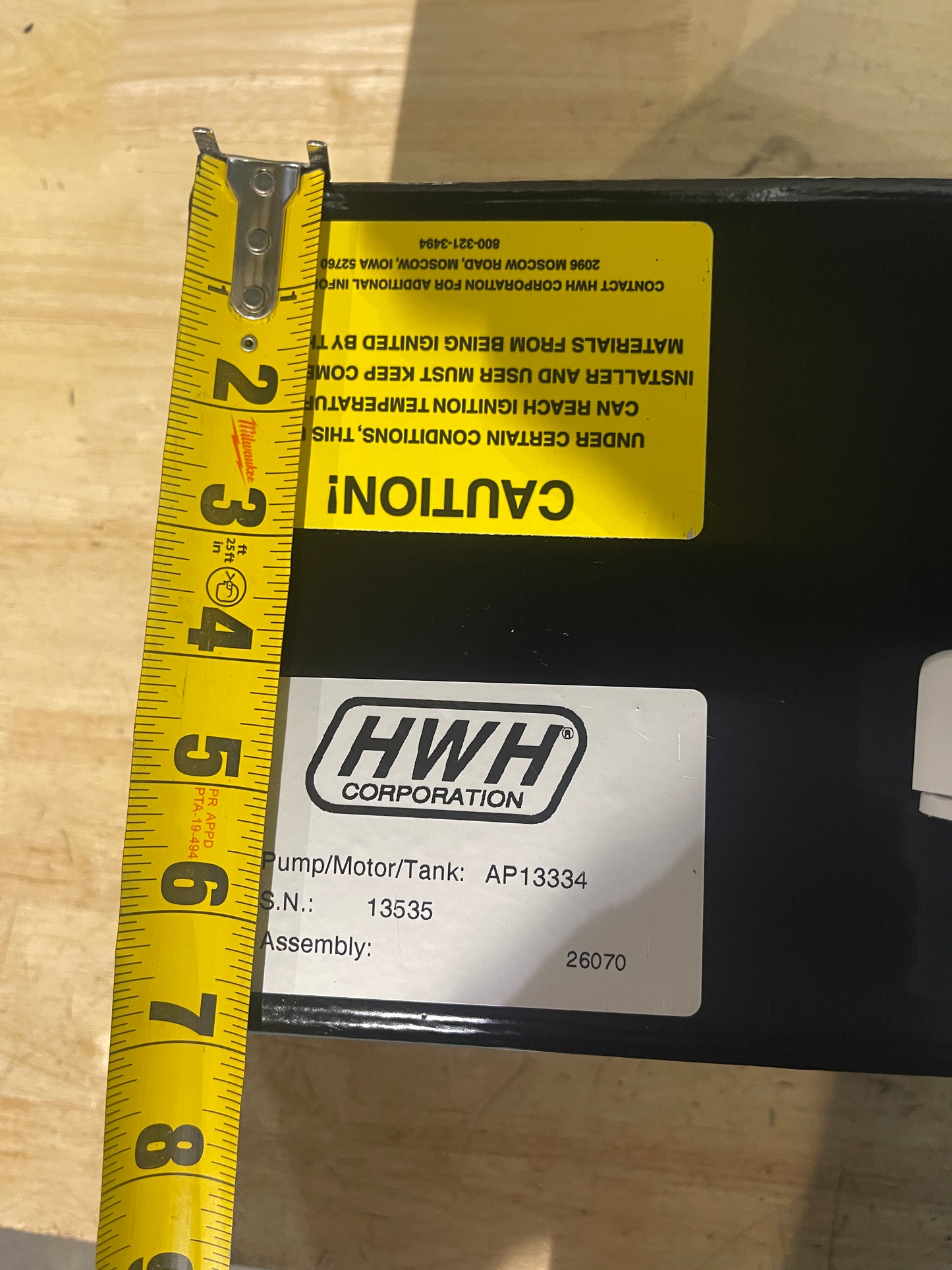 RAP13334 - Power Unit 3.5 gal 12v
