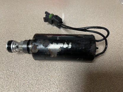 RM90729 - REMANUFACTURED AP90729 Hydraulic Solenoid Valve (SMALL - 1 1/2" Diameter - 1/4" NUT RELEASE)