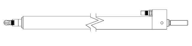 RAP50498 (AP50498) - SLIDE CYLINDER 1.25X25 LK/MTG