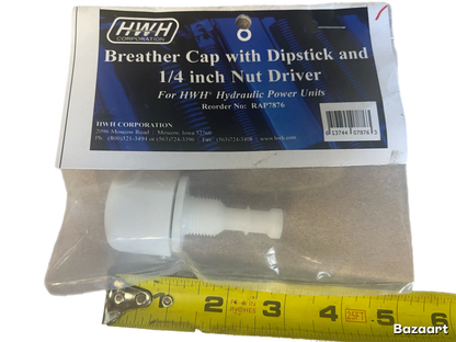 RAP7876 - 10 Breather Cap w/ dipstick