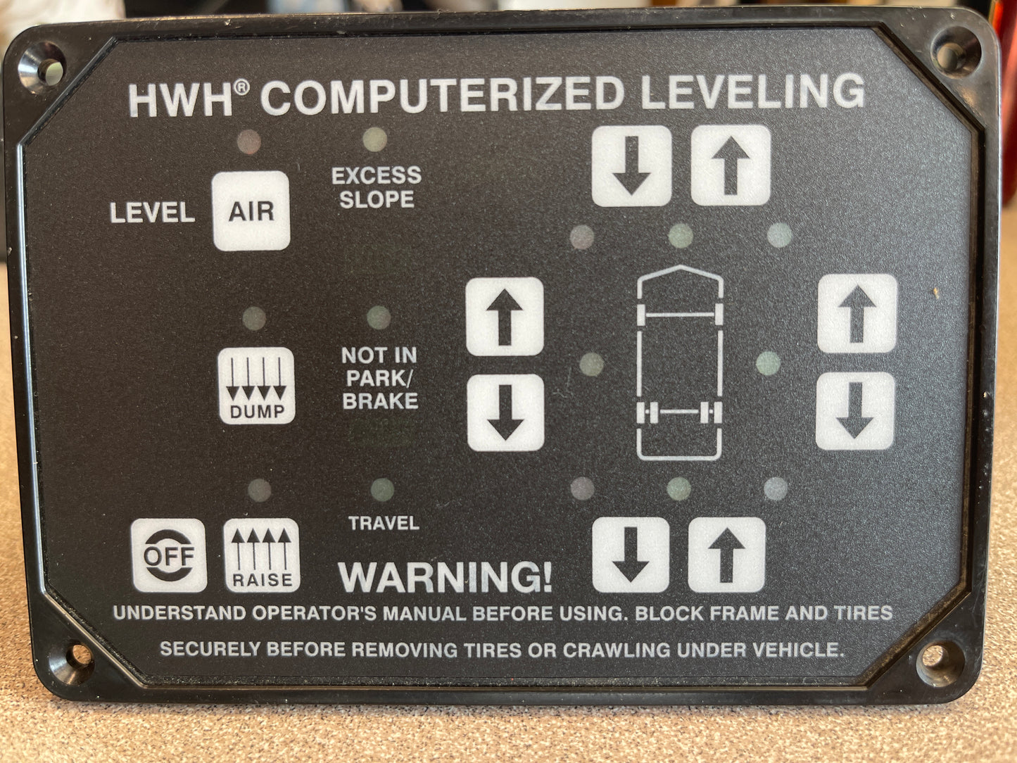 RM8444 - AP8444 REMANUFACTURED Touch Pad - Air Leveling 600/680