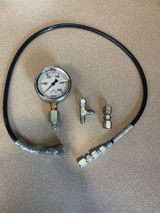 TS7557 - HWH Hydraulic Pump Pressure Gauge