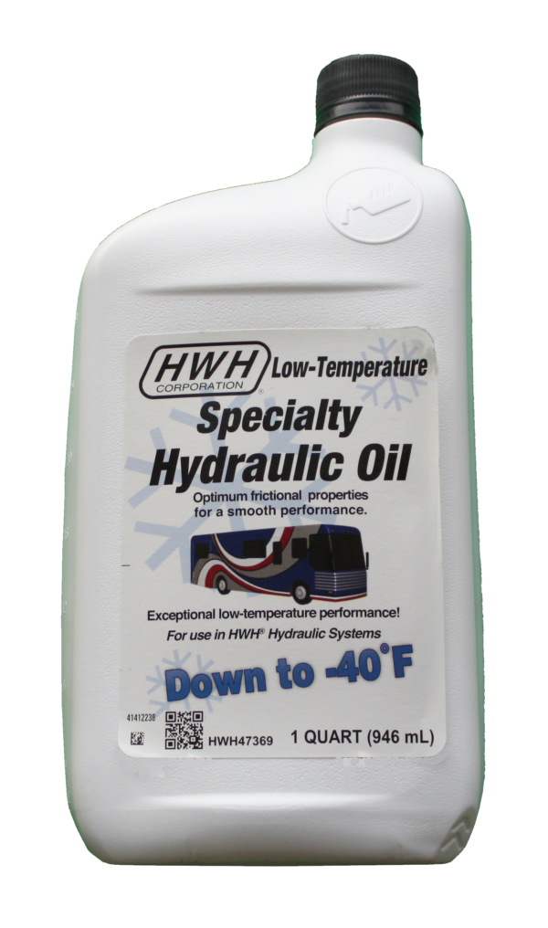 HWH Specialty Hydraulic System Oil (Down to -40 F)