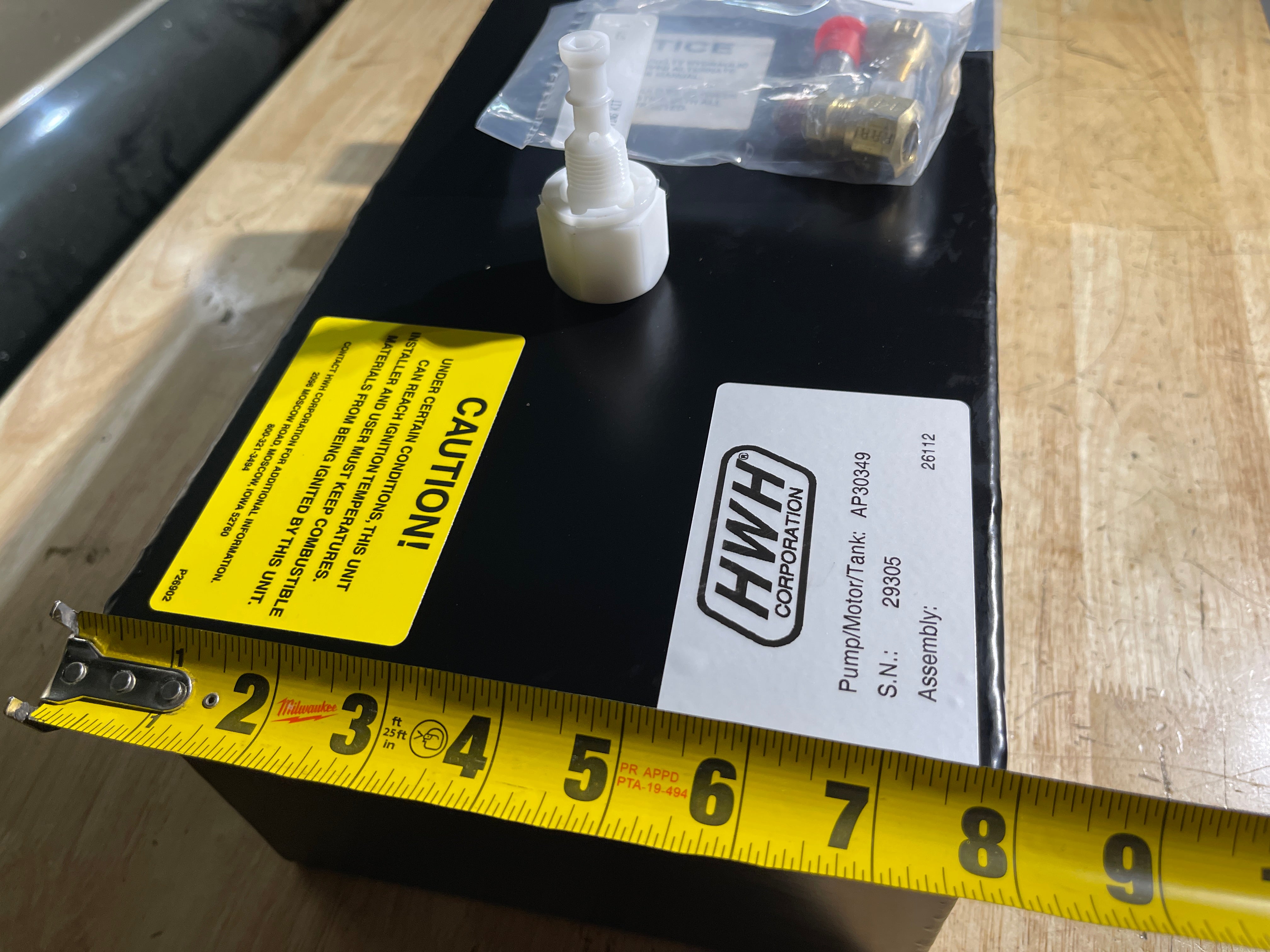 RAP30349 - Motor/Pump/Reservoir Assembly - 2 Gallon - 4.5