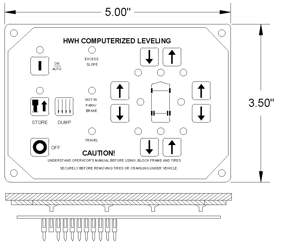 RAP11439 - Touch Pad 610 Dual/Remote