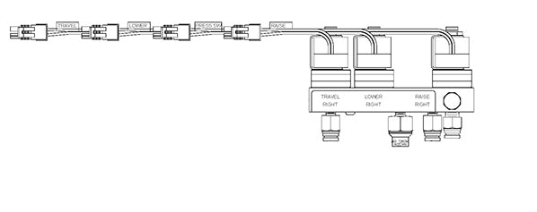 (DSM) RAP25508 - Air Manifold - 6V/2PSW Assembly