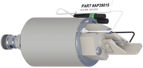 RAP39015 - AP39015 Hydraulic Solenoid Valve (LARGE - 2 1/4" Diameter)