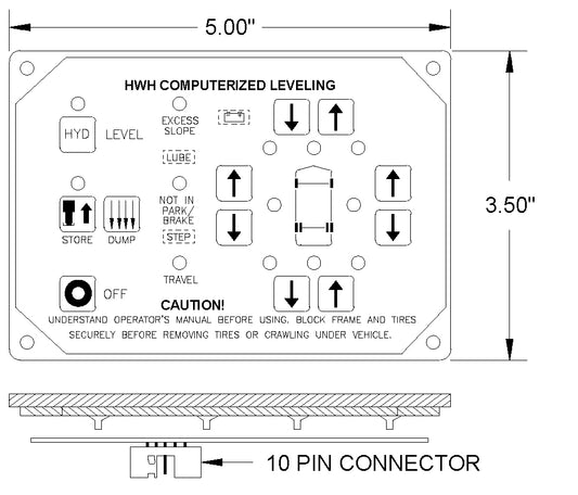 (DSS) RAP7864 - Touch Pad 510/610