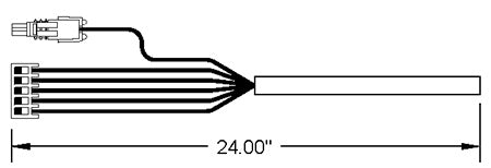 RAP32818 - 5 PIN Repair Harness - 200 Series RAP9755 - ESU Plug