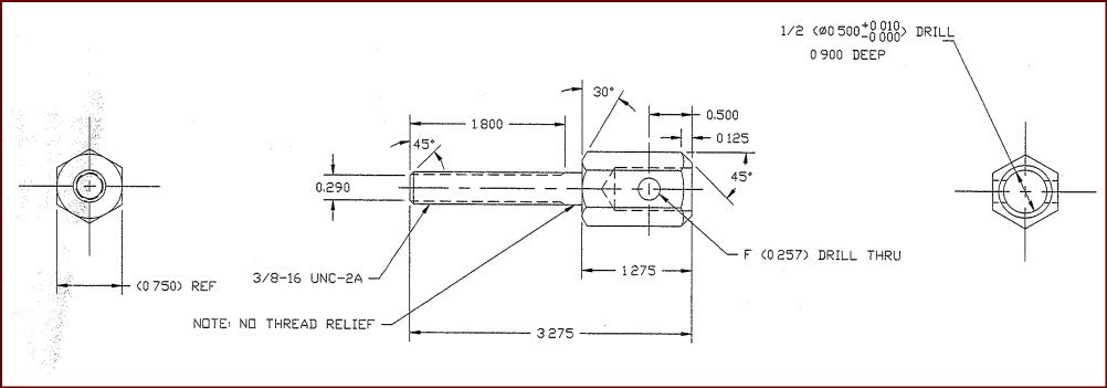 RAP91341 - StoreMore - STUD MTG KIT 3/8" - 2 of each/kit
