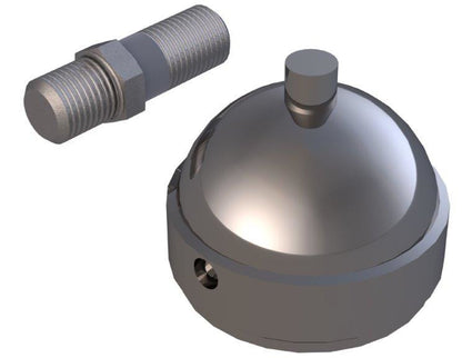 RAP93323 - Ball End & Stud - 12,000# Jack - Spring Loaded Footpad