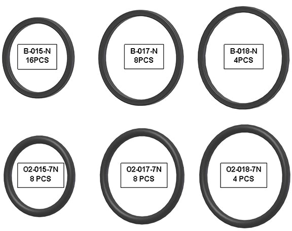 R7430 - O-Ring Kit Solenoid/Shuttle Valve