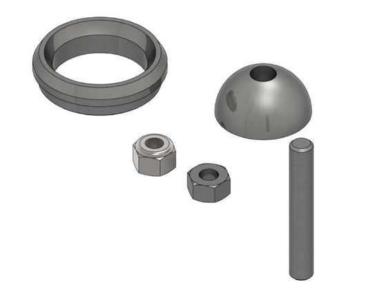 RAP93767 - BALL/STUD KIT 2. SRPR FT